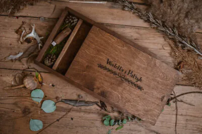wood box engraved