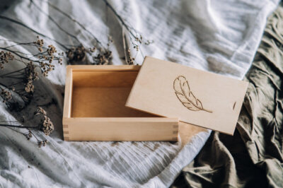 4x6 wood box for photo