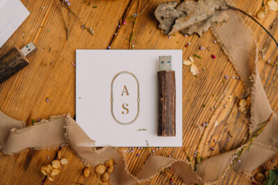 Wooden twig flash drive 16-128gb 3.0
