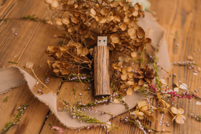Wooden twig flash drive 16-128gb 3.0