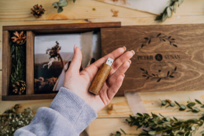 Wooden twig flash drive 16-128gb 3.0
