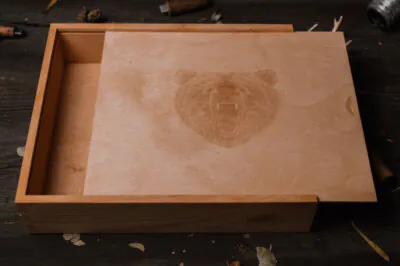 Pudełko na album 30x30cm z grawerem