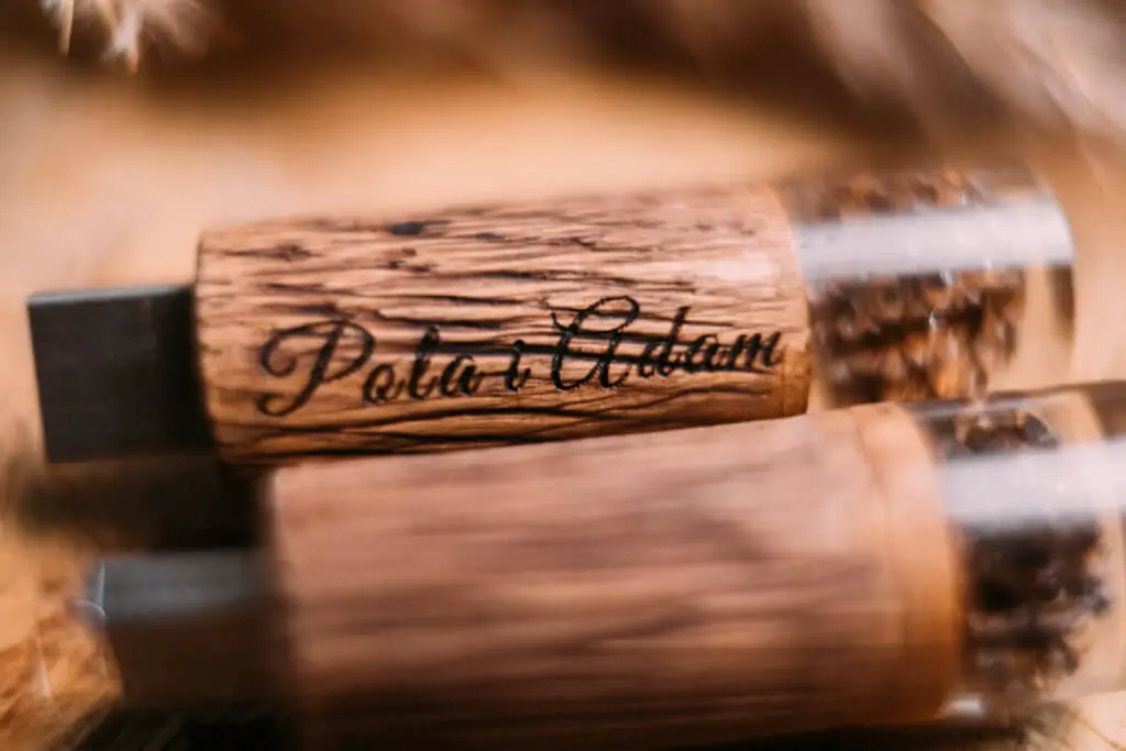 wooden usb drive