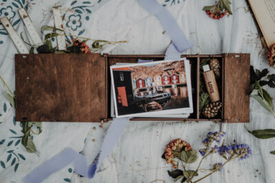 wood photo box