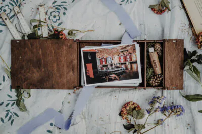 wood photo box