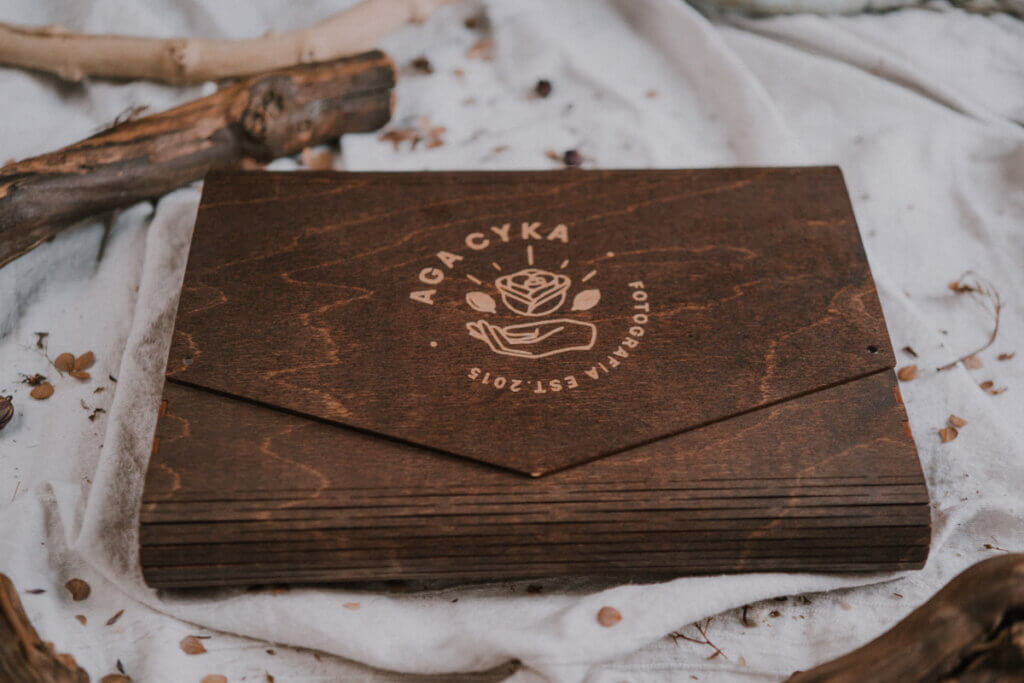 Wooden envelope A4