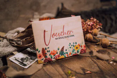 Wooden Voucher with UV print