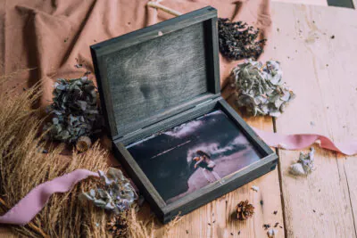 Slim box for photos 13x19 cm